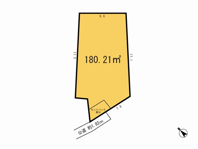 青梅市西分町2丁目_区画図