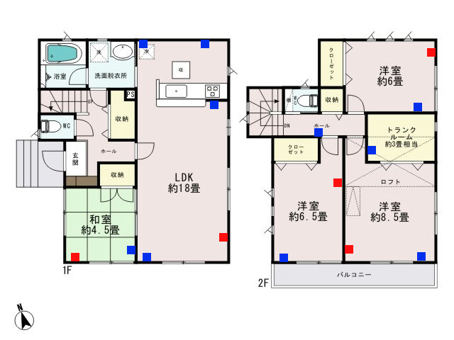 0153405_青梅市長淵3丁目_1号棟_間取図 - コピー