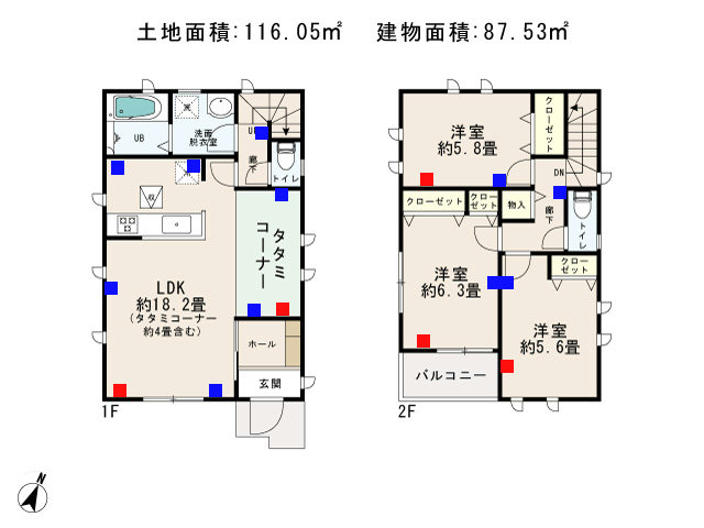 羽村市富士見平2丁目_C号棟_間取図 - コピー