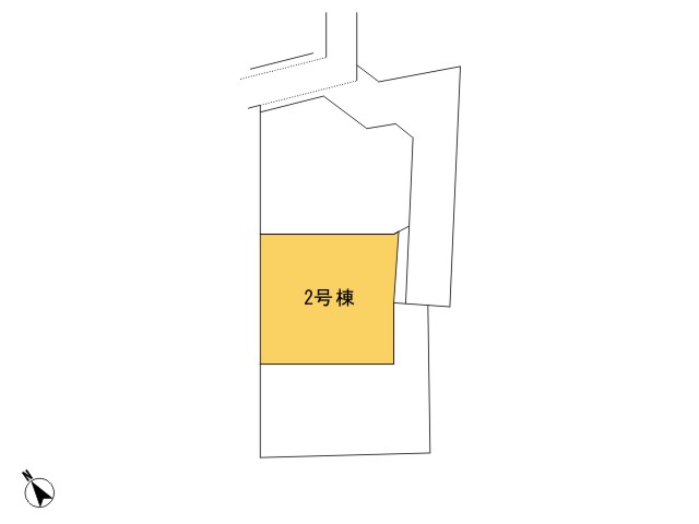羽村市羽東1丁目_2号棟_全体区画図