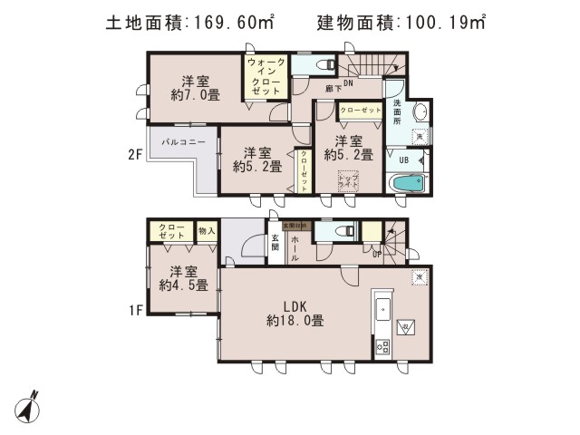 青梅市今寺4丁目_2号棟_間取図