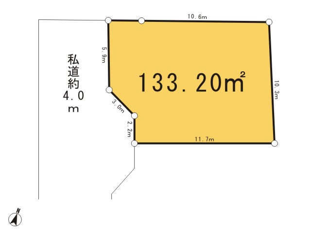 0150244_青梅市今寺2丁目_1区画_区画図