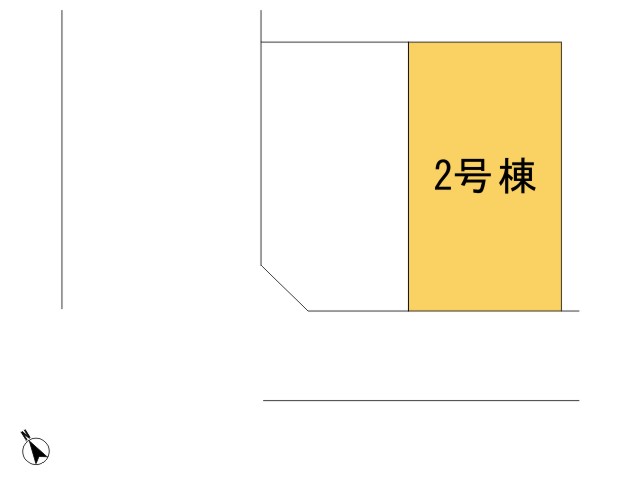 羽村市小作台5丁目_2号棟_全体区画図