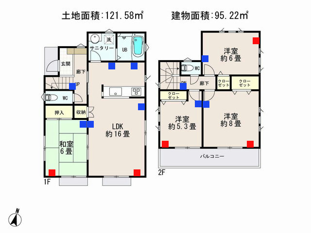 羽村市双葉町3丁目_2号棟_間取図 - コピー