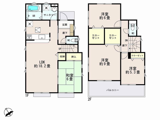 0165378_西多摩郡瑞穂町大字箱根ケ崎_3号棟_間取図