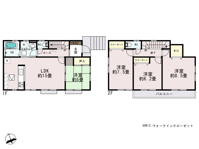 0170385_西多摩郡日の出町大字平井_3号棟_間取図