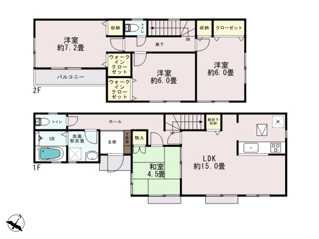 0175904_福生市加美平3丁目_3号棟_間取図