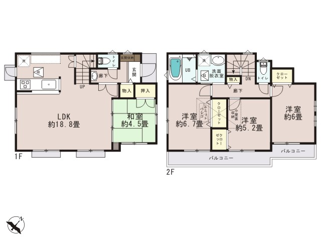 0174495_羽村市玉川1丁目_3号棟_間取図