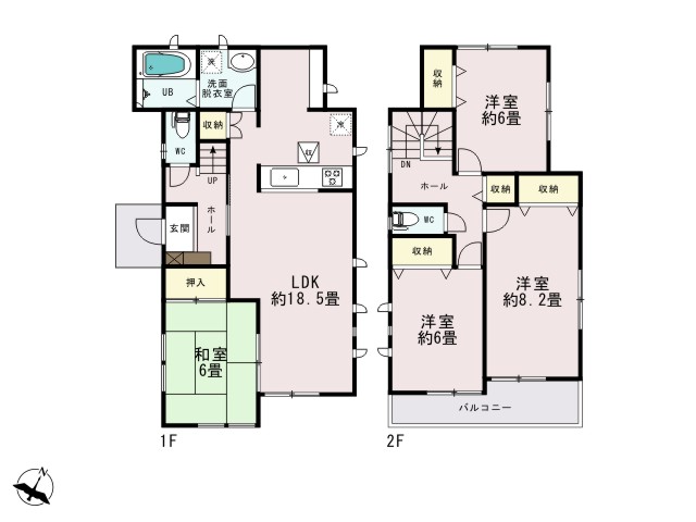 0171326_福生市本町_2号棟_間取図