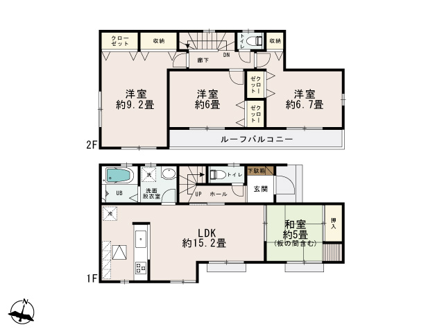 0179322_福生市大字熊川_2号棟_間取図