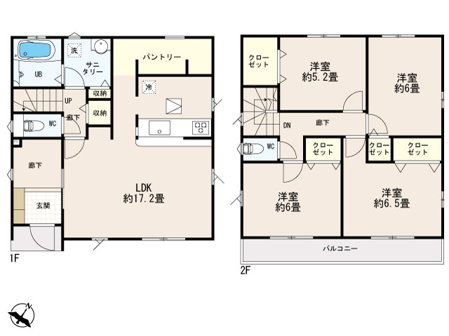 0183949_羽村市緑ヶ丘3丁目_2号棟_間取図