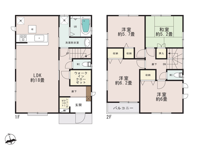 間取図_4号棟