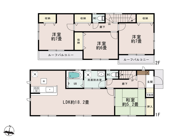 0191412_間取図_2号棟