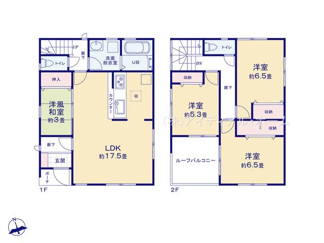 あきる野伊奈第２期_2号棟_間取図_0364409