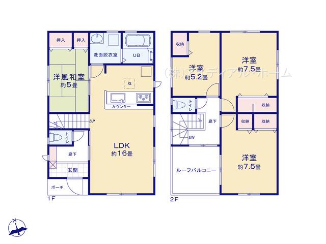 あきる野伊奈第２期_4号棟_間取図_0364411