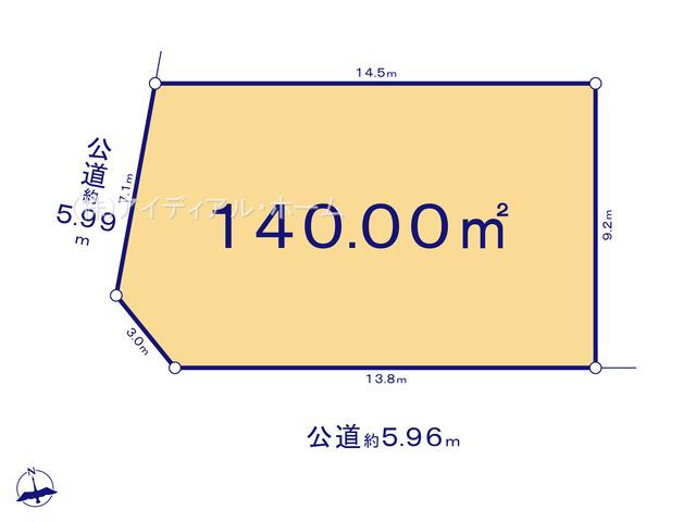 あきる野市二宮東 第2_10号区_区画図_0392720