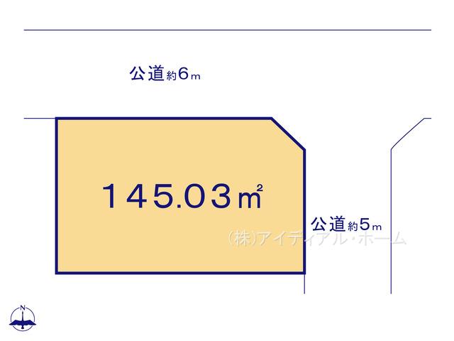 あきる野市秋留5丁目（10-2）_1号地_区画図_0389641