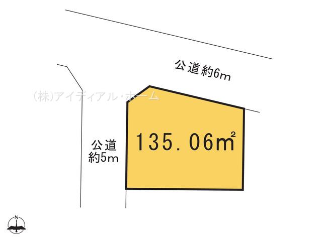 あきる野市秋留5丁目（12-15）_1号地_区画図_0345030