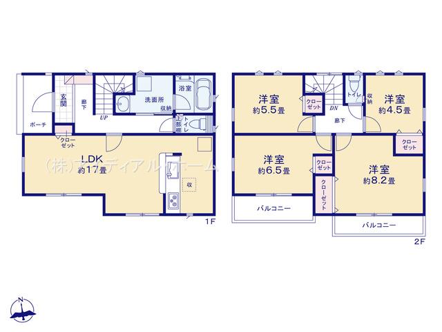 日の出町平井 第23_2号棟_間取図_0401262