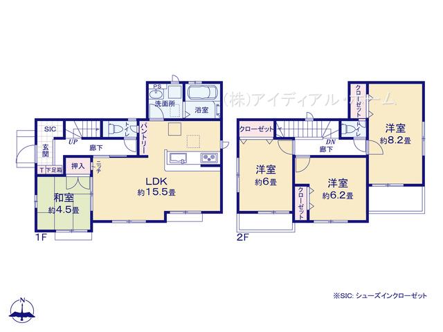 グラファーレ青梅市今寺2期18棟_6号棟_間取図_0496235