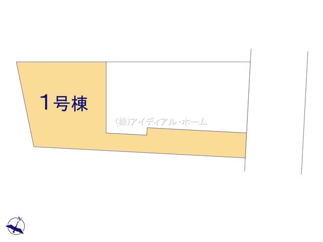 福生市福生1期_1号棟_全体区画図画像_0637040