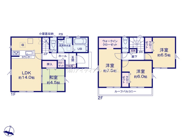 福生市福生21-1期_18号棟_間取区画図画像_0614553