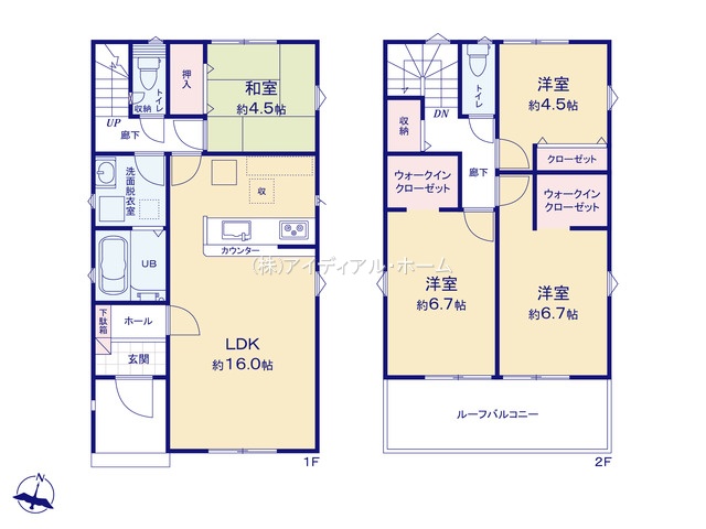 福生市福生21-1期_4号棟_間取区画図画像_0607714