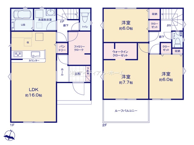 福生市福生21-1期_5号棟_間取区画図画像_0607715