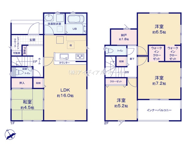 青梅市長淵21-2期_4号棟_間取区画図画像_0591042