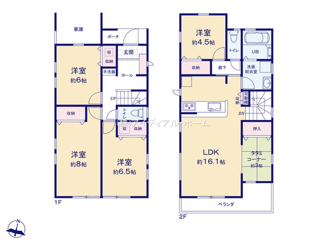 青梅勝沼_3号棟_間取区画図画像_0612108