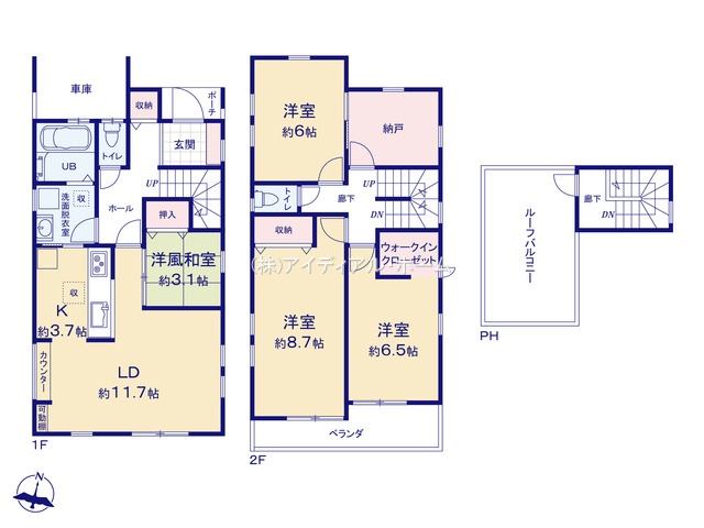 青梅勝沼_5号棟_間取区画図画像_0612105