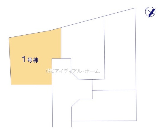 福生市第1福生_1号棟_全体区画図画像_0819584 - コピー