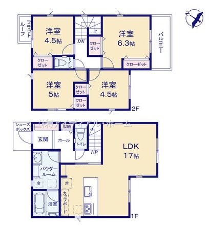 福生市第1福生_3号棟_間取区画図画像_0819586