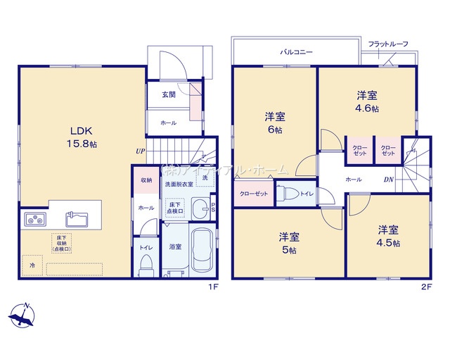 福生市熊川1期（620）_1号棟_間取区画図画像_0857083