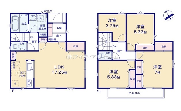羽村市羽加美1期_4号棟_間取区画図画像_0803724